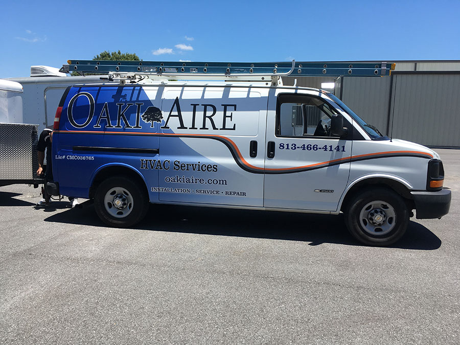 Commercial vehicle wraps in Tampa, FL