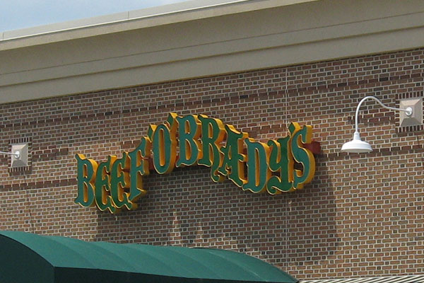 Beefobradys Outdoor Building Signs